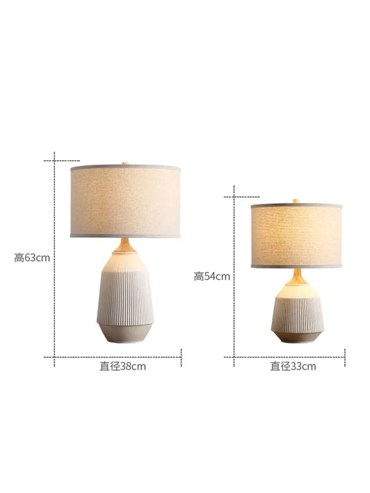 American Retro Ceramic Decorative LED Table Lamp - Hans Lumiere