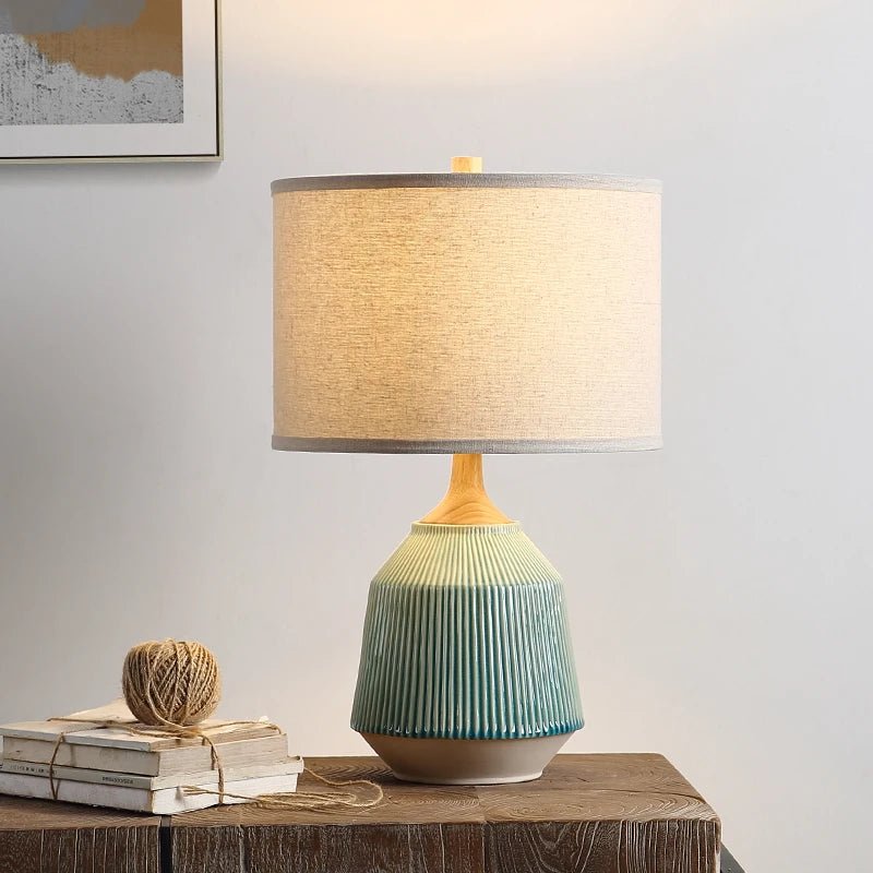 American Retro Ceramic Decorative LED Table Lamp - Hans Lumiere