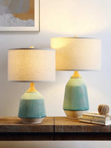 American Retro Ceramic Decorative LED Table Lamp - Hans Lumiere