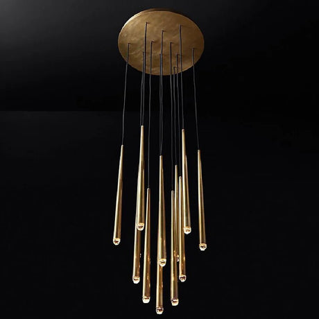 American Retro Crystal LED Chandelier - Hans Lumiere