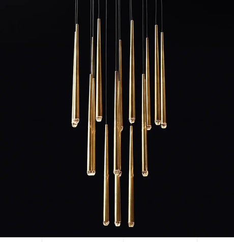 American Retro Crystal LED Chandelier - Hans Lumiere