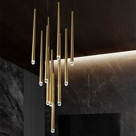 American Retro Crystal LED Chandelier - Hans Lumiere