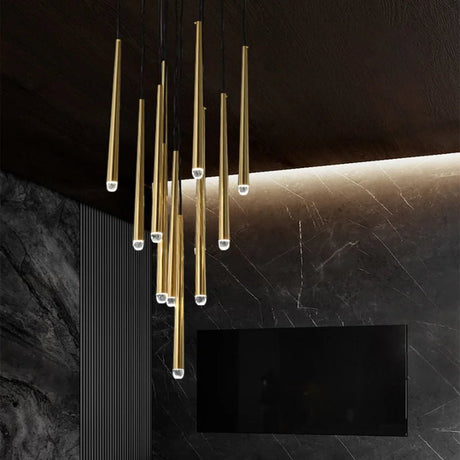 American Retro Crystal LED Chandelier - Hans Lumiere