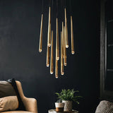 American Retro Crystal LED Chandelier - Hans Lumiere