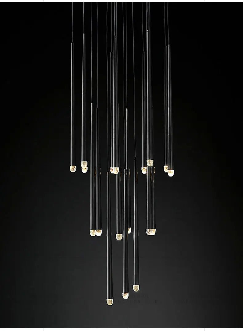 American Retro Crystal LED Chandelier - Hans Lumiere