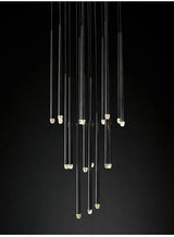 American Retro Crystal LED Chandelier - Hans Lumiere
