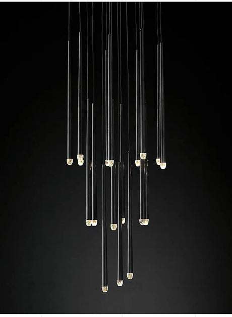 American Retro Crystal LED Chandelier - Hans Lumiere