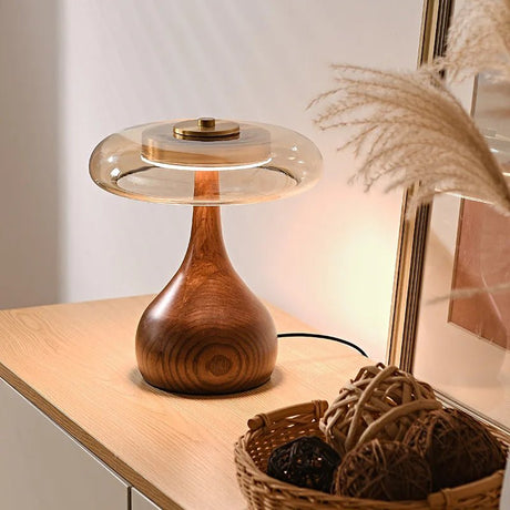 American Solid Wood All Copper Luxury Desk Lamp - Hans Lumiere