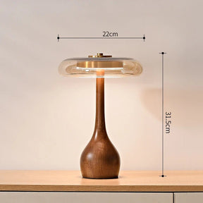 American Solid Wood All Copper Luxury Desk Lamp - Hans Lumiere