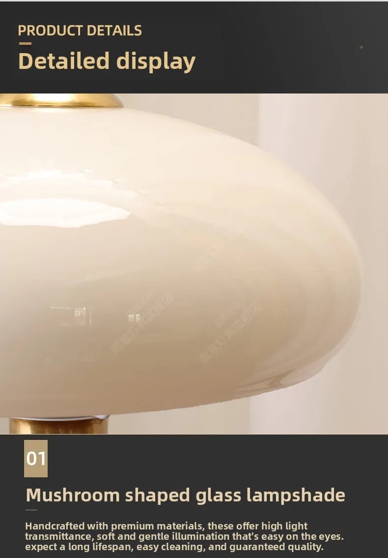 American Style Minimalist Dimmable Bedside Table Lamp - Hans Lumiere
