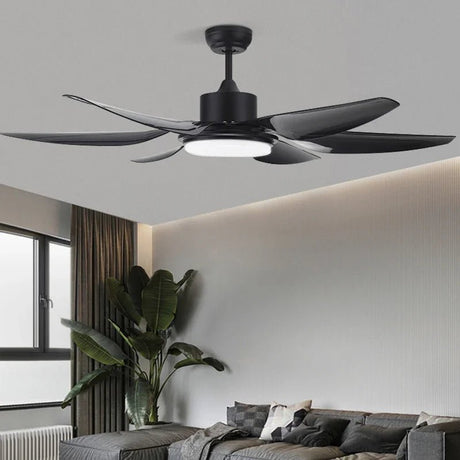 American Style Nordic LED Ceiling Fan With Remote Control - Hans Lumiere