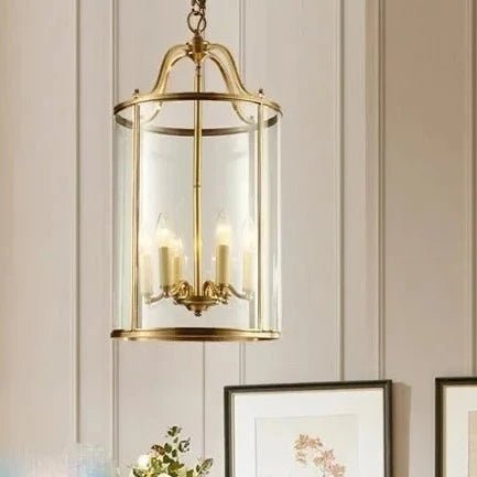 American Vintage Copper Chandelier - Hans Lumiere
