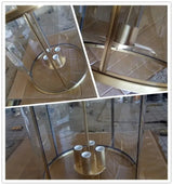 American Vintage Copper Chandelier - Hans Lumiere