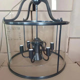 American Vintage Copper Chandelier - Hans Lumiere
