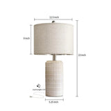 American Vintage Fabric Art Desk Lamp - Hans Lumiere