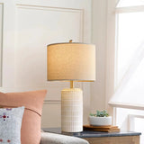 American Vintage Fabric Art Desk Lamp - Hans Lumiere