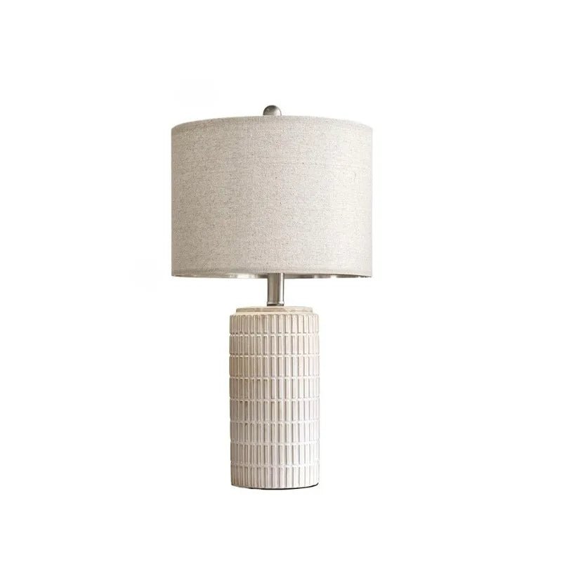 American Vintage Fabric Art Desk Lamp - Hans Lumiere