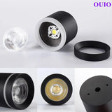 Anti-Glare Cylinder LED Downlight – Dimmable COB Ceiling Spotlight - Hans Lumiere