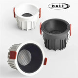 Anti Glare Embedded Dimmable Ceiling LED Downlight Spotlight - Hans Lumiere