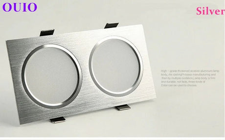 Anti-Glare Recessed LED Downlight - Dimmable COB Ceiling Spotlight (14W-24W) - Hans Lumiere