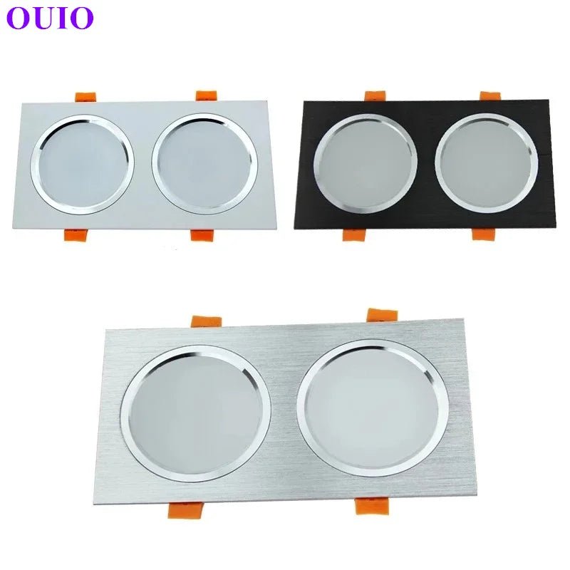 Anti-Glare Recessed LED Downlight - Dimmable COB Ceiling Spotlight (14W-24W) - Hans Lumiere