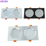 Anti-Glare Recessed LED Downlight - Dimmable COB Ceiling Spotlight (14W-24W) - Hans Lumiere