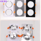 Anti-Glare Recessed LED Downlight - Dimmable COB Ceiling Spotlight (14W-24W) - Hans Lumiere