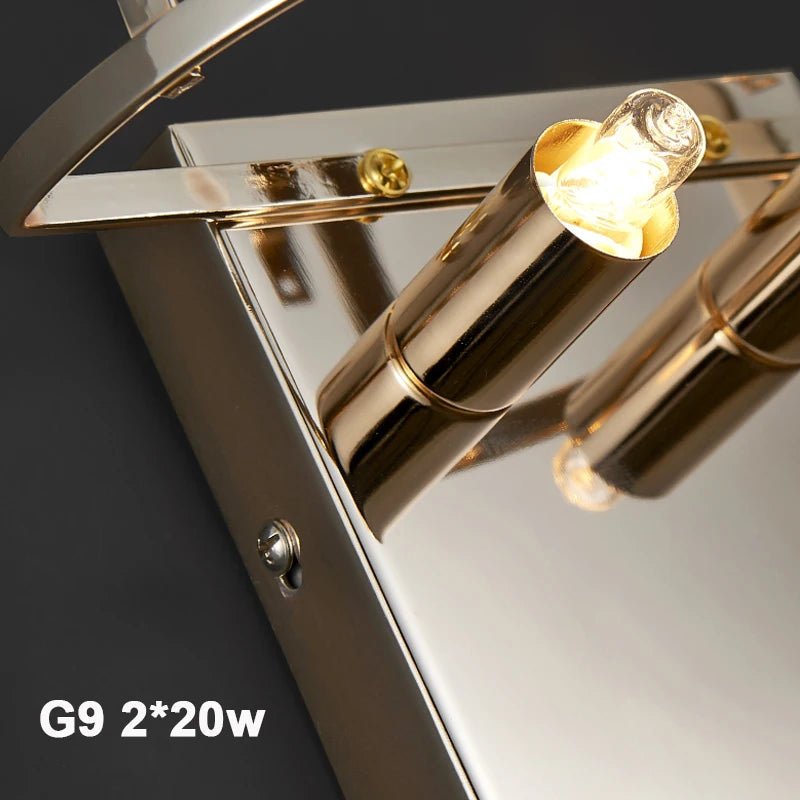 Artistic White Goose Bedside Luster - Hans Lumiere