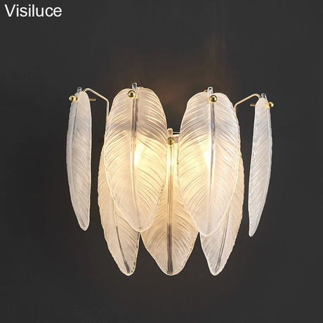Artistic White Goose Bedside Luster - Hans Lumiere