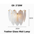 Artistic White Goose Bedside Luster - Hans Lumiere