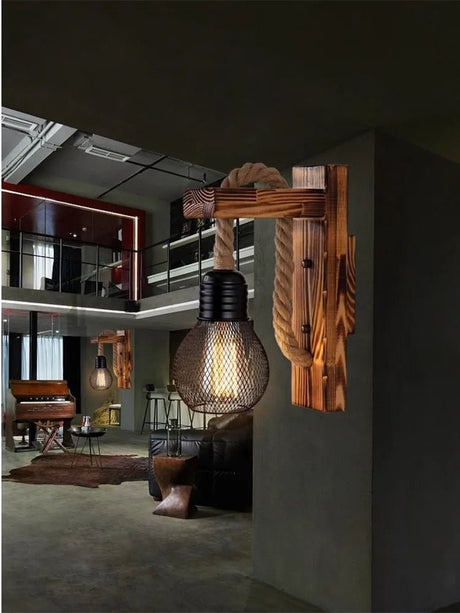 Artpad American LOFT Industrial Retro Wall Lamp - Hans Lumiere