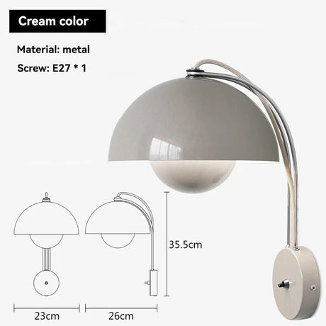 Artpad Bud Wall Light Bedside Lamp - Hans Lumiere