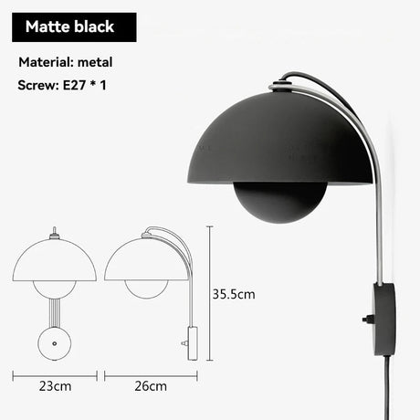 Artpad Bud Wall Light Bedside Lamp - Hans Lumiere