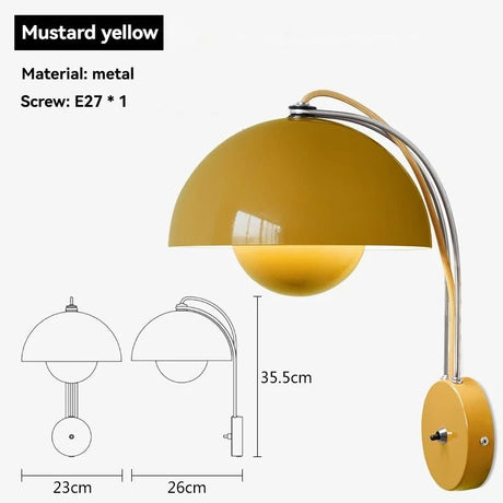 Artpad Bud Wall Light Bedside Lamp - Hans Lumiere