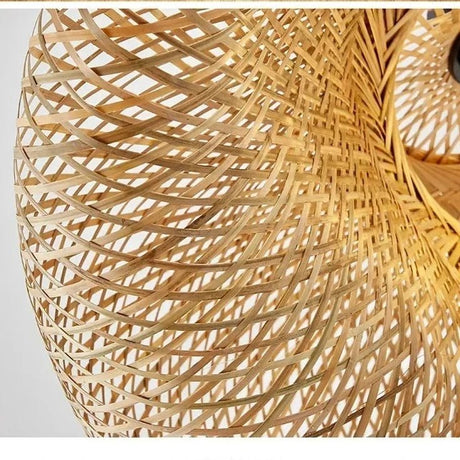 Bamboo Hand Weaving Pendant Light - Hans Lumiere