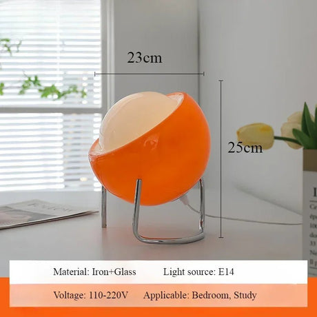 Bauhaus Medieval Indoor Glass LED Table Lamp - Hans Lumiere