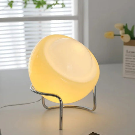 Bauhaus Medieval Indoor Glass LED Table Lamp - Hans Lumiere