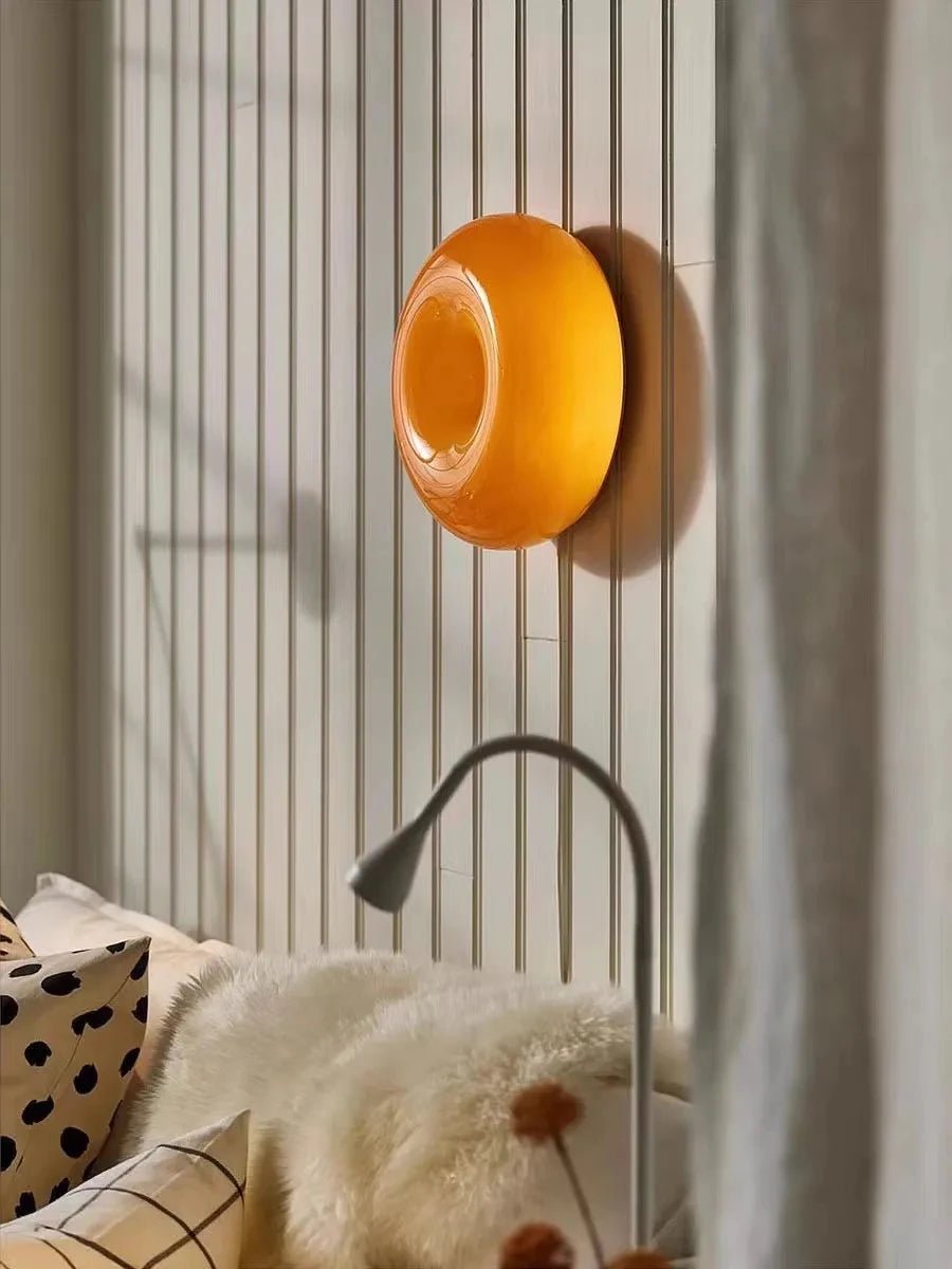 Bauhaus Retro Donut Wall Lamp - Hans Lumiere