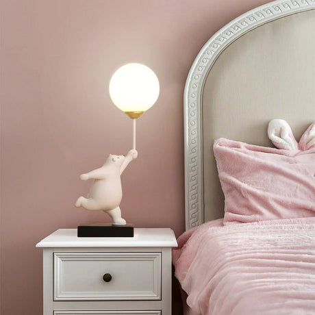 Bedside Illumination Cartoon Bear Table Lamp - Hans Lumiere