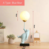 Bedside Illumination Cartoon Bear Table Lamp - Hans Lumiere