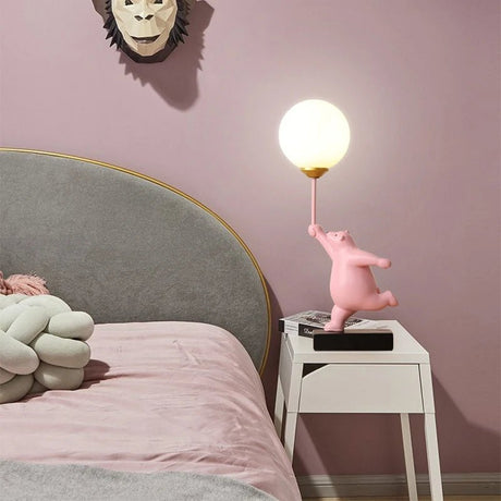 Bedside Illumination Cartoon Bear Table Lamp - Hans Lumiere