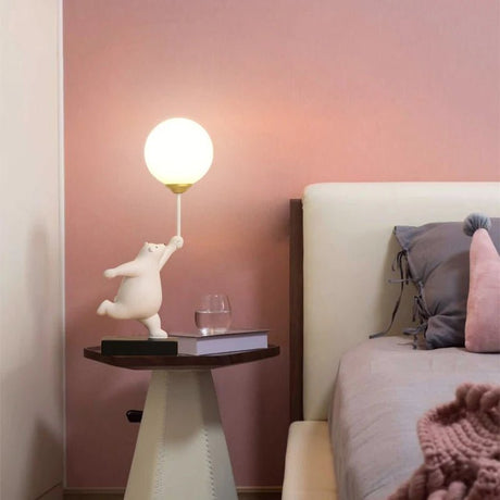 Bedside Illumination Cartoon Bear Table Lamp - Hans Lumiere