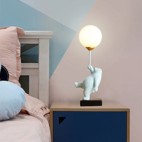 Bedside Illumination Cartoon Bear Table Lamp - Hans Lumiere