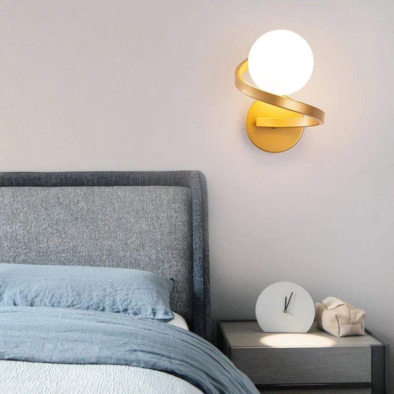 Black Copper Indoor LED Wall Light - Hans Lumiere