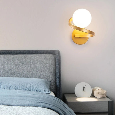 Black Copper Indoor LED Wall Light - Hans Lumiere