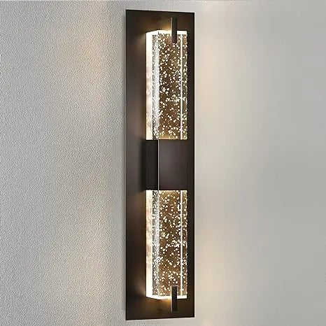 Black Dimmable LED Wall Sconce Light - Hans Lumiere