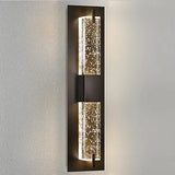 Black Dimmable LED Wall Sconce Light - Hans Lumiere