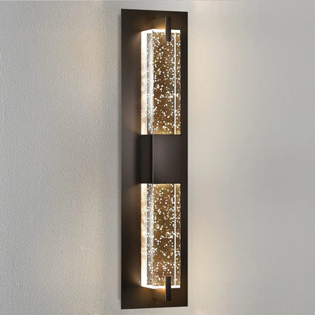 Black Dimmable LED Wall Sconce Light - Hans Lumiere