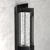 Black Dimmable LED Wall Sconce Light - Hans Lumiere