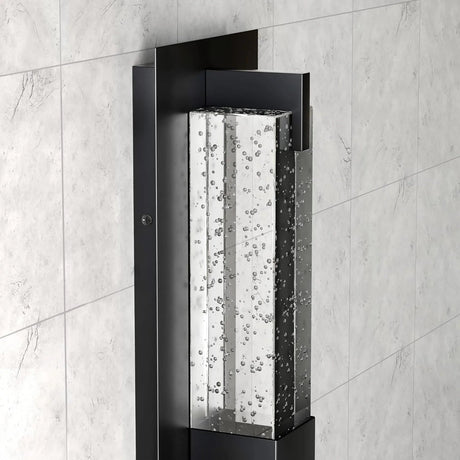 Black Dimmable LED Wall Sconce Light - Hans Lumiere
